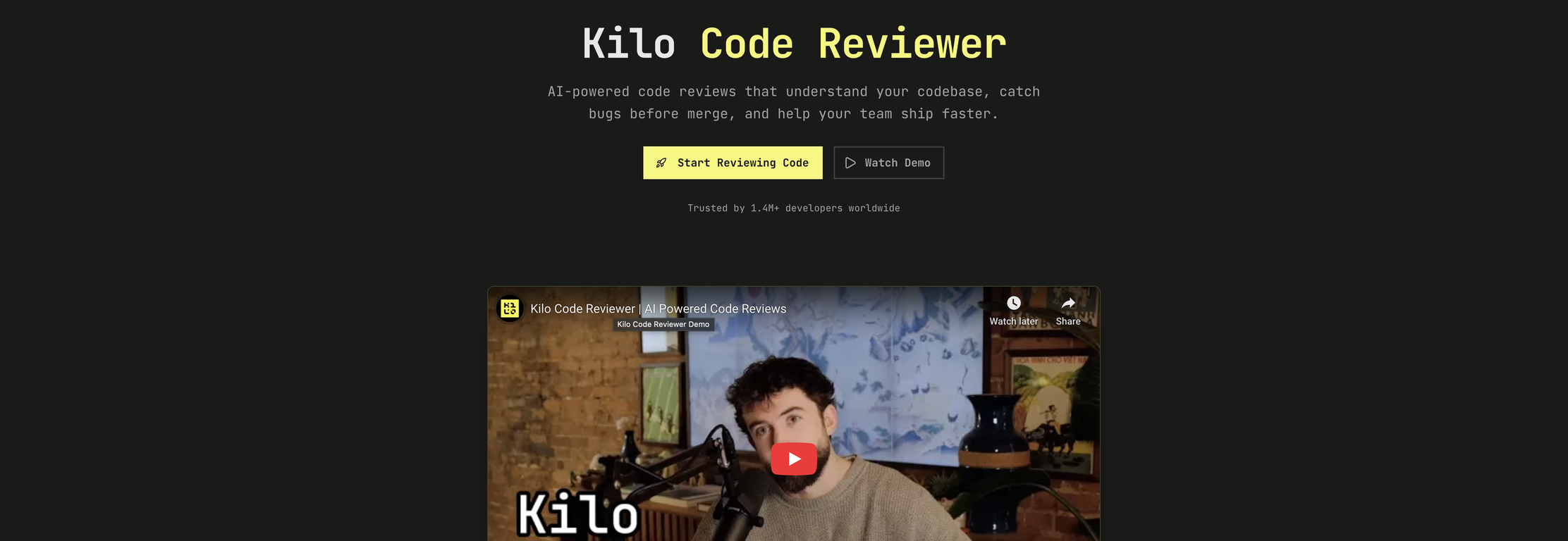 Kilo | Code Reviewer