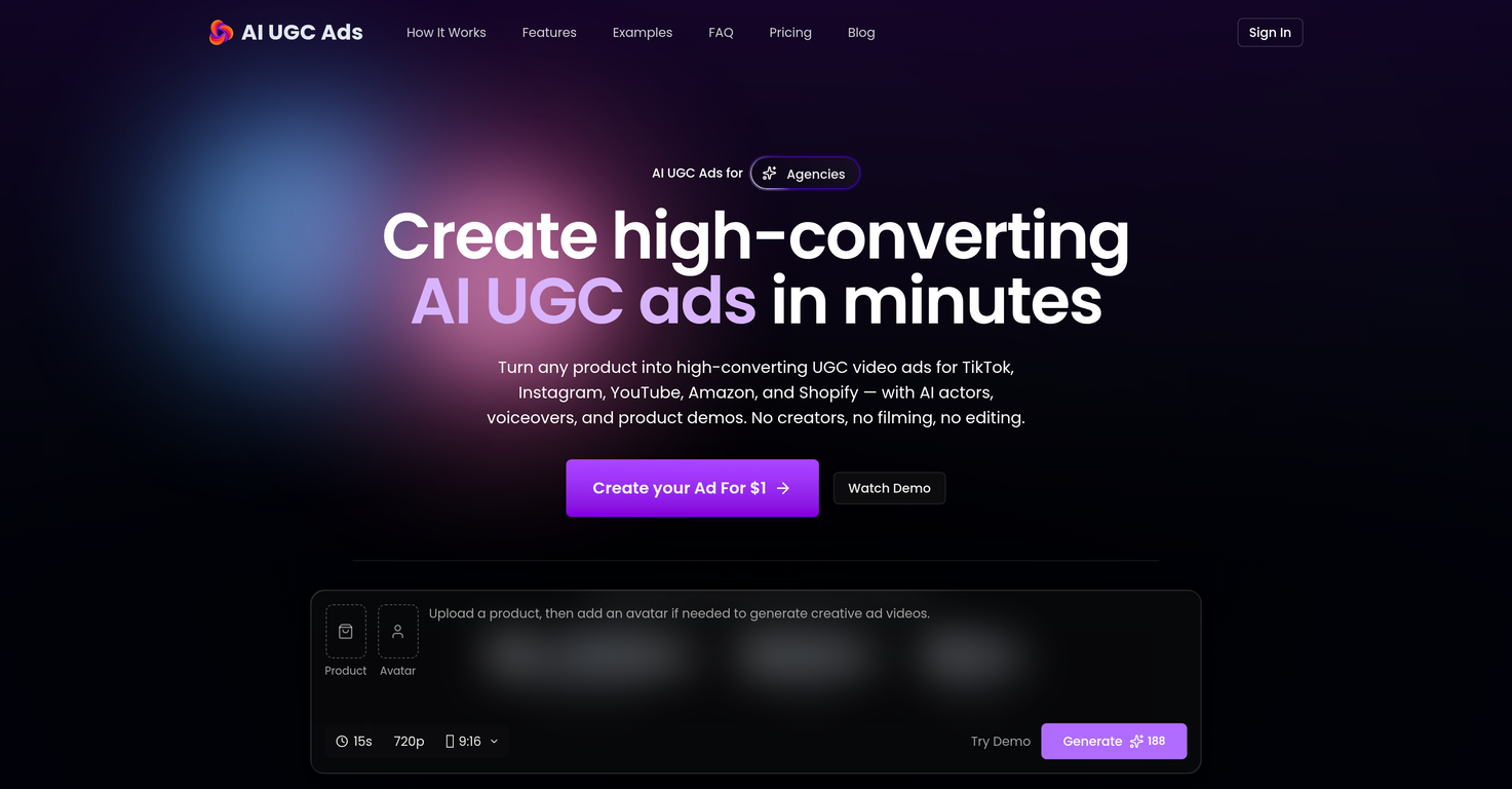 AI UGC Ads