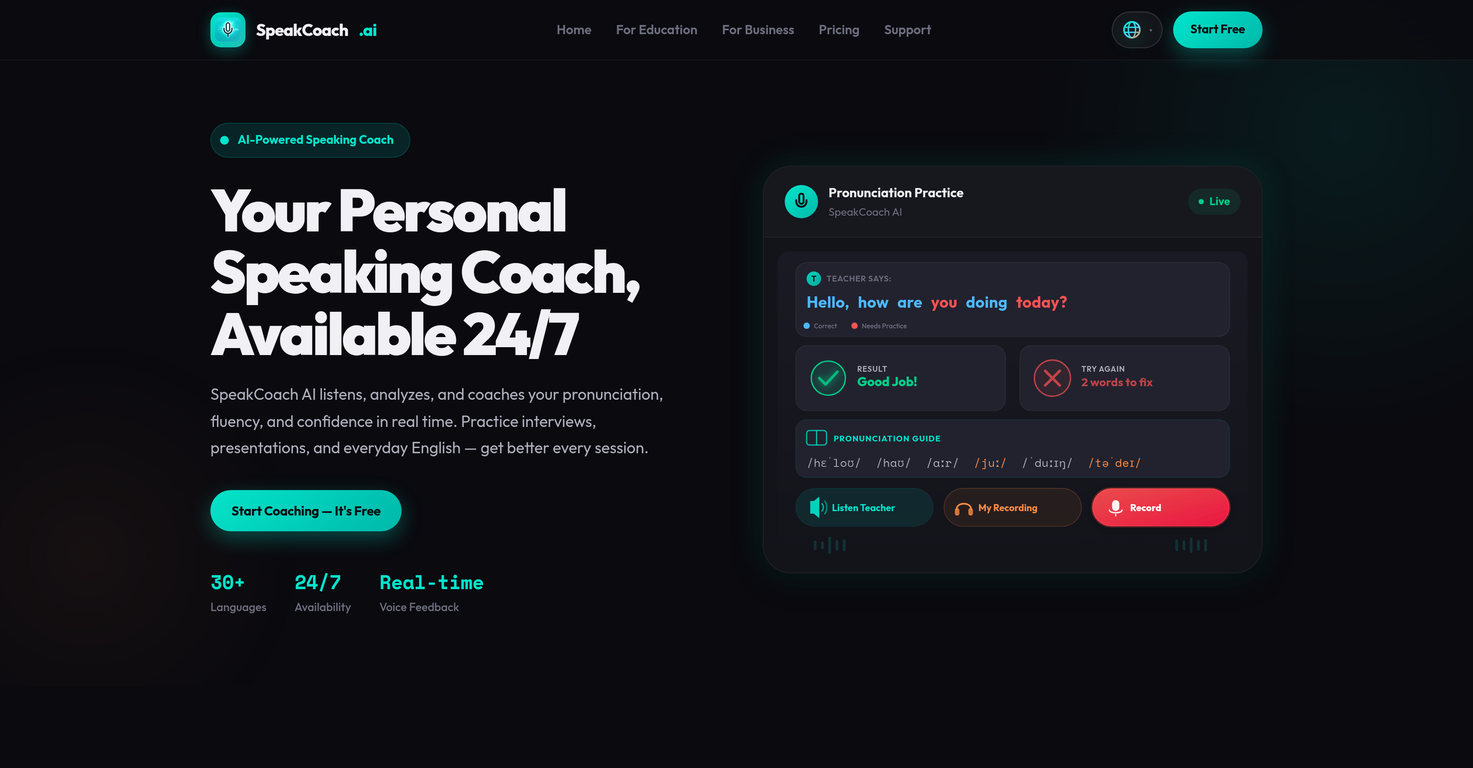 SpeakCoach