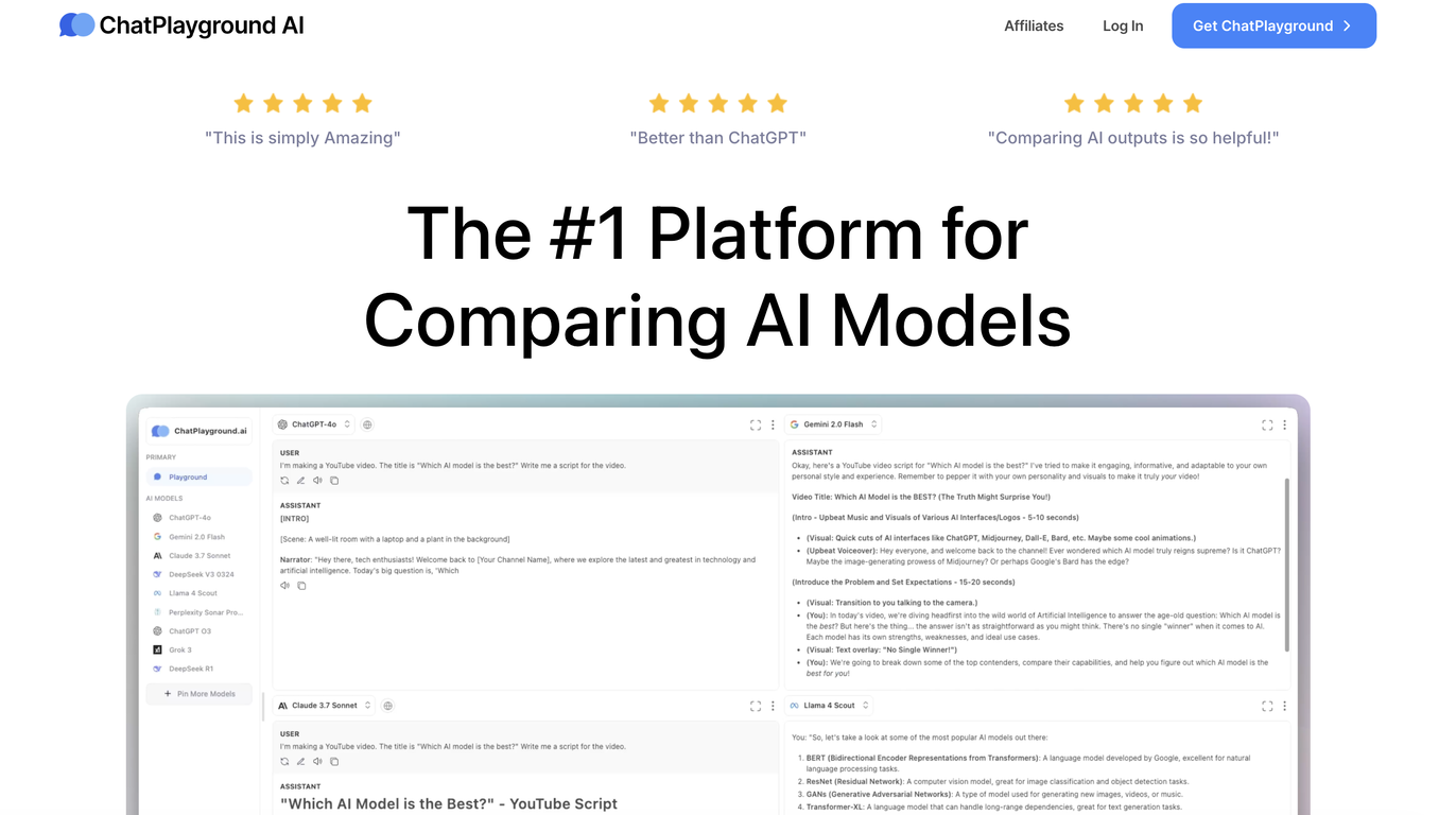 ChatPlayground AI