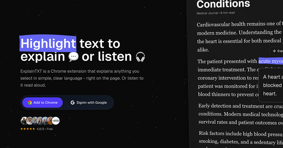 Explaintxt